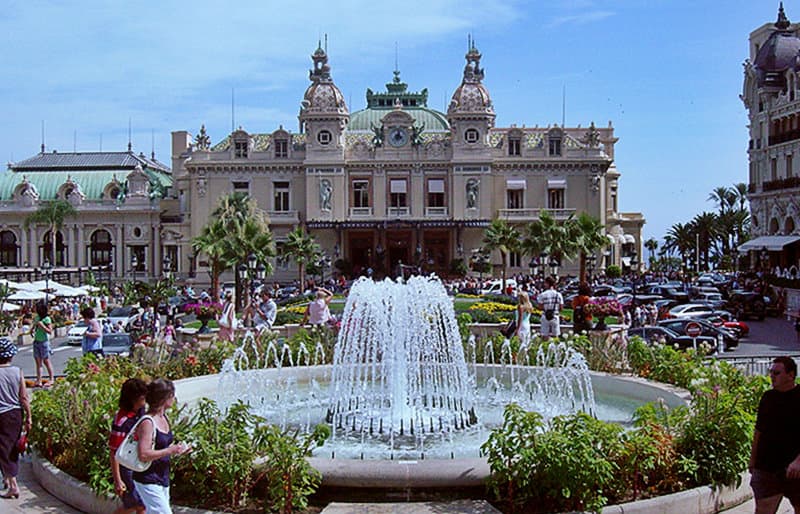 Grand Casino in Monaco, Cote d'Azur