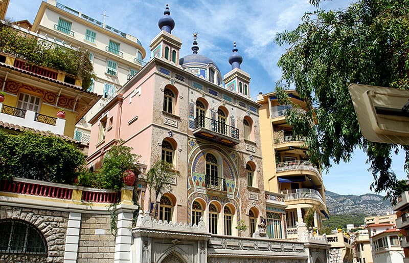 Palais in Monaco, Cote d'Azur