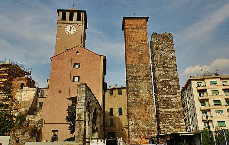 Torre Bindale in Savona, Ligurien